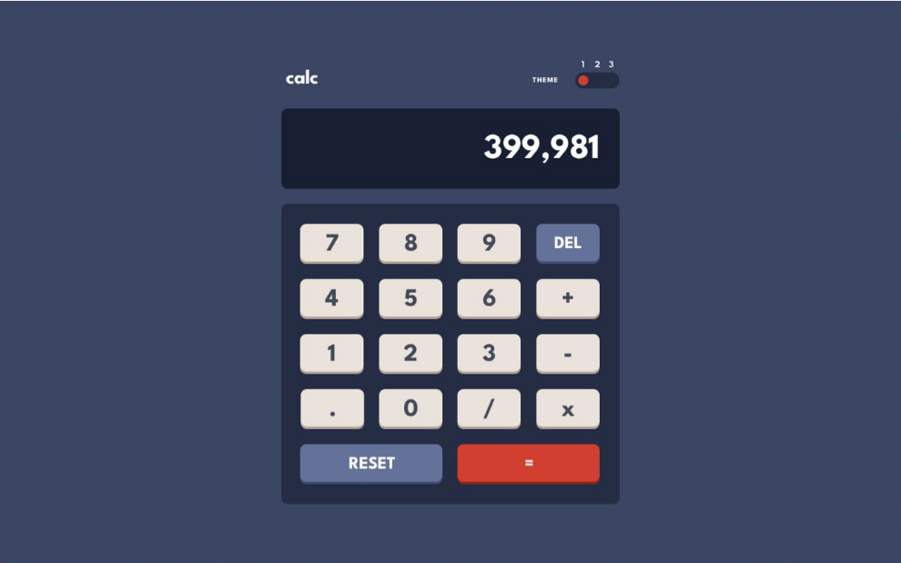 calculator project image